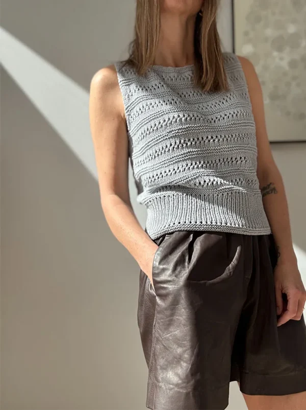 Lacey Loop Top av Other Loops I Pure silk