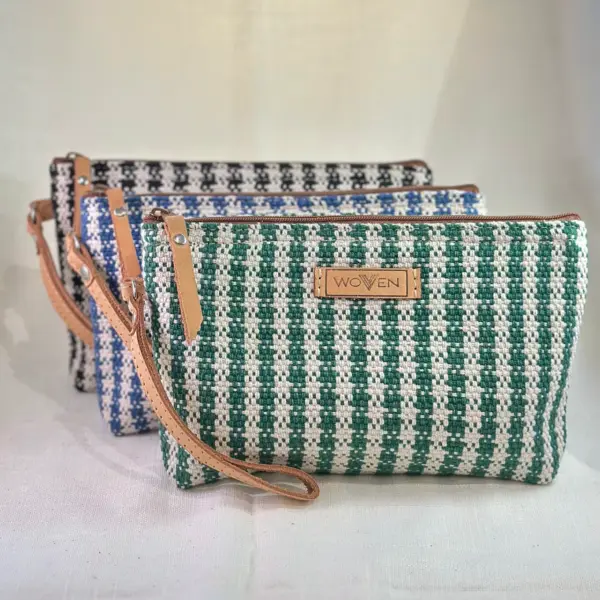 Woven Clutch - Hundetann