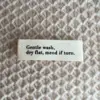 PetiteKnit Label: Gentle wash