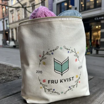 Fru Kvist 10 år prosjektbag