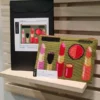 Fru Zippe Broderi Clutch make-up