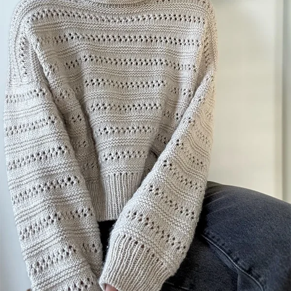 Lacey Loop Rollneck i Peruvian, Hovedbilde
