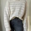 Lacey Loop Rollneck i Peruvian, stående 02