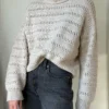 Lacey Loop Rollneck i Peruvian, stående