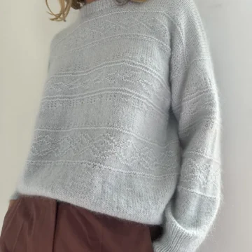 Porcelain Damask Sweater av Lene Holme Samsøe