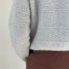 Lene Holme Samsøe Porcelain Damask Sweater detaljer
