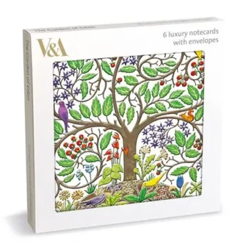 Notecards pakke med 6 kort: Gardens of Eden