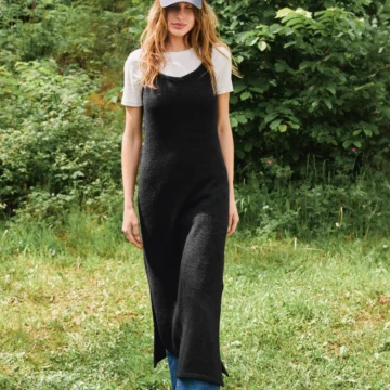 Sandnes Garn Emmerson Dress Sunady og Tynn Silk Mohair Svart