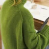Sandnes Garn Mindy Sweater, Sunday og Tynn Silk Mohair, detaljer