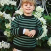 Sandnes Garn South Sweater Junior, grønn versjon