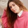Sandnes Garn Wendy Sweater DIY 2403 no 11, closeup