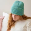 Sandnes Garn Must-Have Beanie grønn&blå melert