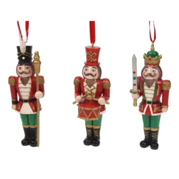 Juletrepynt - Nøtteknekker (assortert)