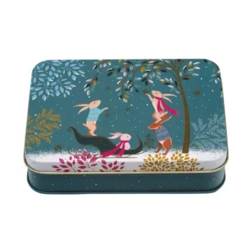 Sara Miller boks med vintermotiv