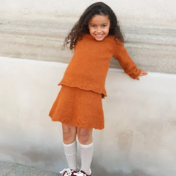 Augustin Skirt og Sweater fra Sandnes Garn, bilde 2