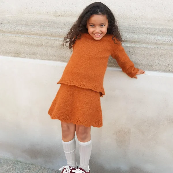 Augustin Skirt og Sweater fra Sandnes Garn, bilde 2