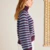 South Sweater fra Sandnes Garn, i Peer Gynt og Tynn Silk Mohair, fra siden