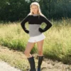 Sandnes Garn Vollan Sweater, mørk versjon
