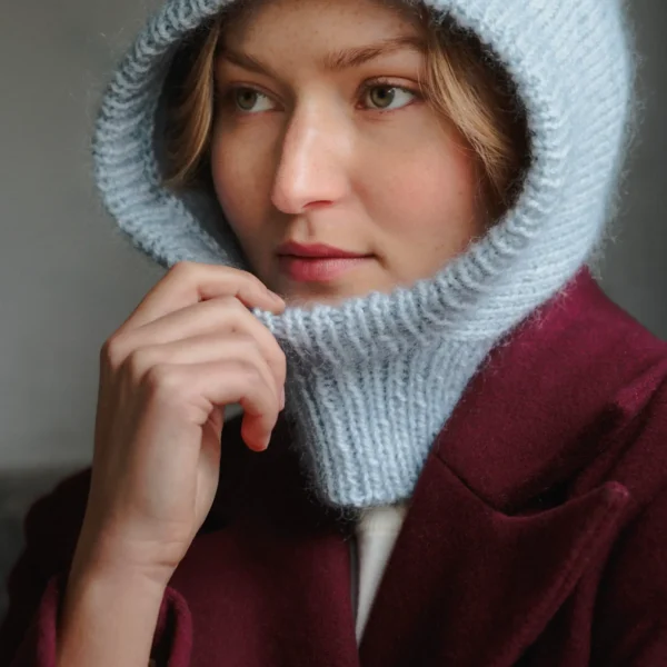 Augustins Tilbehør no 7, Lys blå, i Sol og Silk Mohair