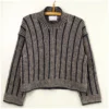Edda Sweater av Hanne Rimmen fra Isager Archies 2, strikket i Isager Tweed og Highland Wool