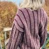 Edda Sweater av Hanne Rimmen fra Isager Archies 2, strikket i Isager Tweed og Highland Wool