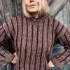 Edda Sweater av Hanne Rimmen fra Isager Archies 2, strikket i Isager Tweed og Highland Wool
