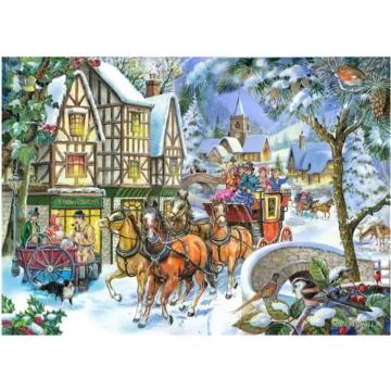 Puslespill Snow Coach BIG 500 brikker