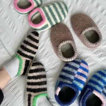 Sailor Slippers by Annie Germain