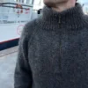 Zipper Sweater Man av PetiteKnit