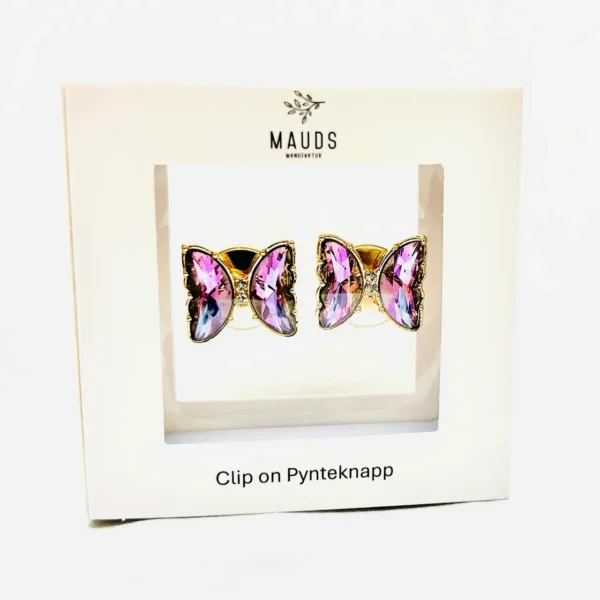 Mauds Clip-On Pynteknapper D