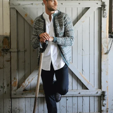 Valldal Kofte Sandnes Garn i Peer Gynt