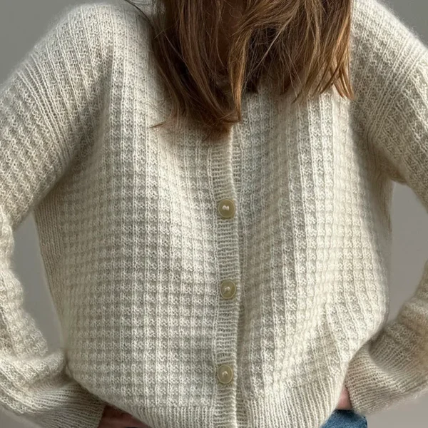 Waffle Loop Cardigan av Other Loops Produktbilde