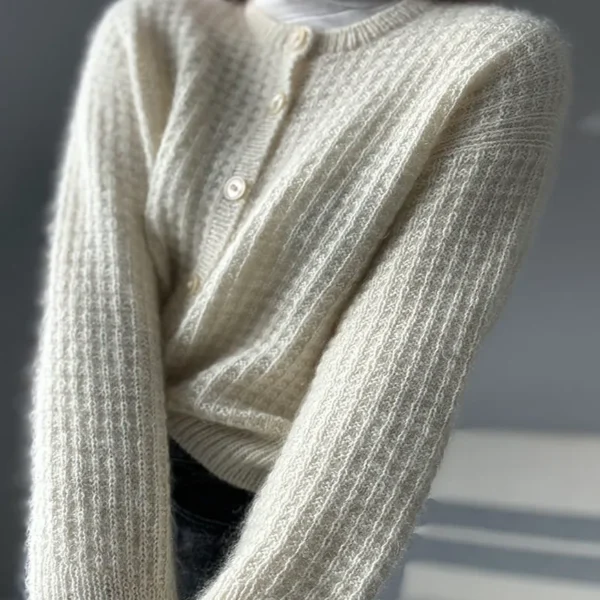 Waffle Loop Cardigan av Other Loops