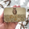 Firefly Notes Metallboks: Vintage Owl