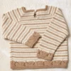Lang Yarns Kaia genser fra Punto 83 Baby Cotton Naturally Colored