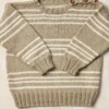 Lang Yarns Leif genser fra Punto 83 Baby Cotton Naturally Colored