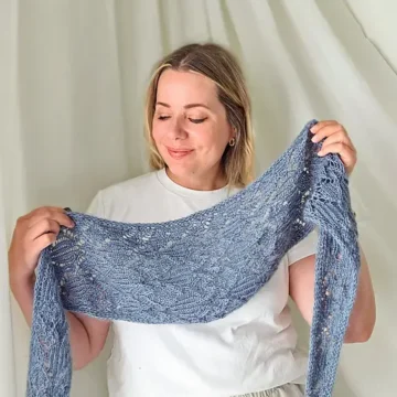 Venilia Shawl av Sari Nordlund