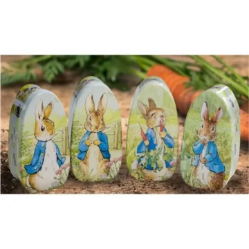 Peter Rabbit - Oval tinnboks