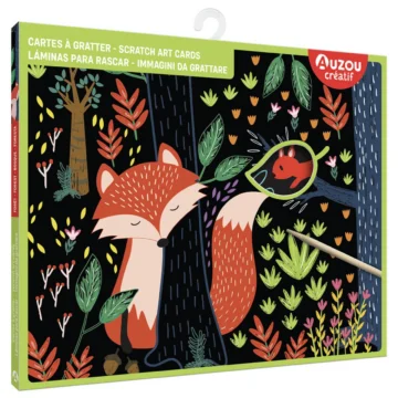 Scratch Art Cards Forest