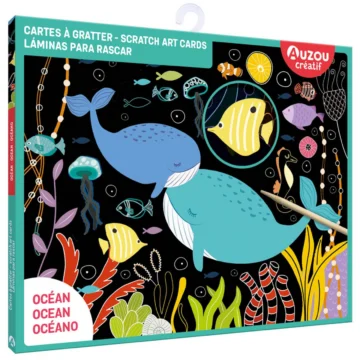 Scratch Art Cards Ocean