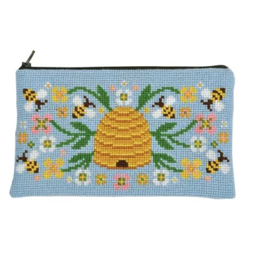 Fru Zippe Clutch, motiv: honey