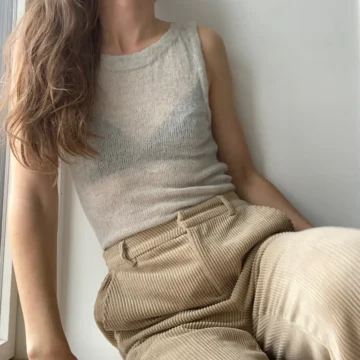 The Casual Top fra Nakedknit