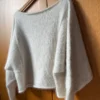 Volare Blouse designet av Aegyoknit, strikket i Isager Bomulin og Isager Silk Mohair
