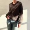 Alice Sweater av Odd Row, strikket i Isager Alpaca 2 og Soft Fine