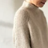 Arches Sweater fra Odd Row, strikket i Alpaca 3 og Silk Mohair fra Isager