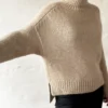 Arches Sweater fra Odd Row, strikket i Alpaca 3 og Silk Mohair fra Isager