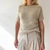 Arches Tee fra Odd Row, Makers Work, strikket i Trio 1 fra Isager