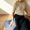 Arches Tee fra Odd Row, Makers Work, strikket i Trio 1 fra Isager
