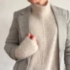 Arrow Sweater av Odd Row, strikket i Isager Tweed og Siager Silk Mohair