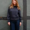 Enkel og enkel sweater fra Knitting for Olive strikket i KFO merino og soft silk mohair